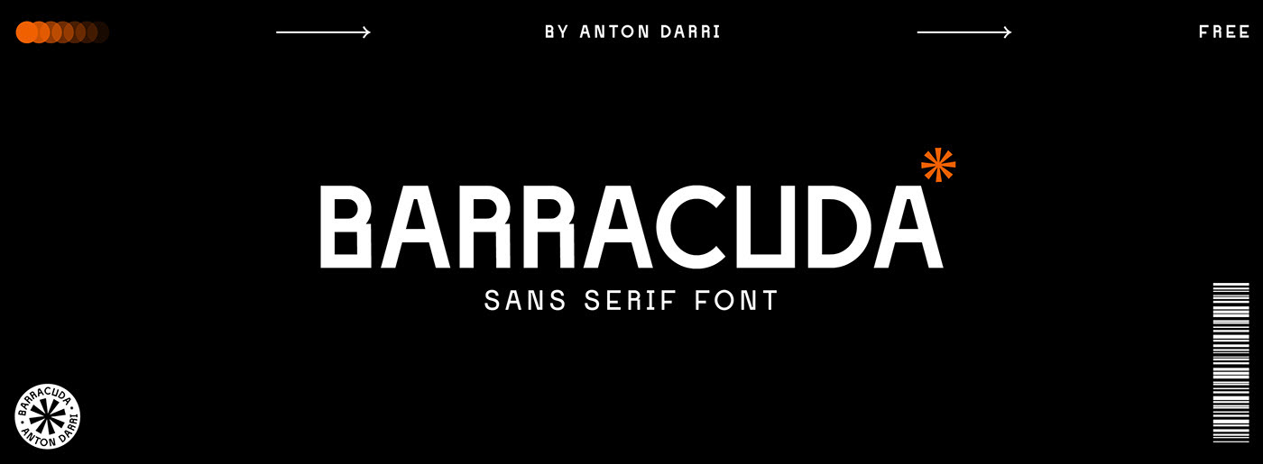 Barracuda - Free Sans Serif Typeface 