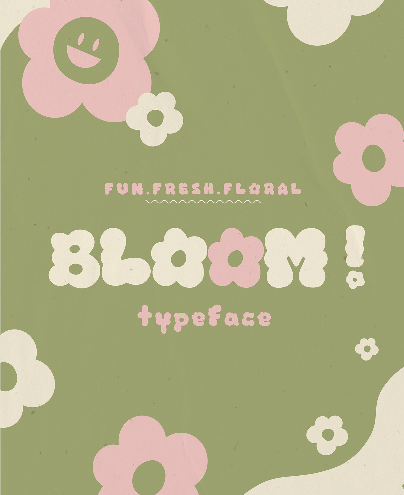 Bloom - Free Floral Display Font 