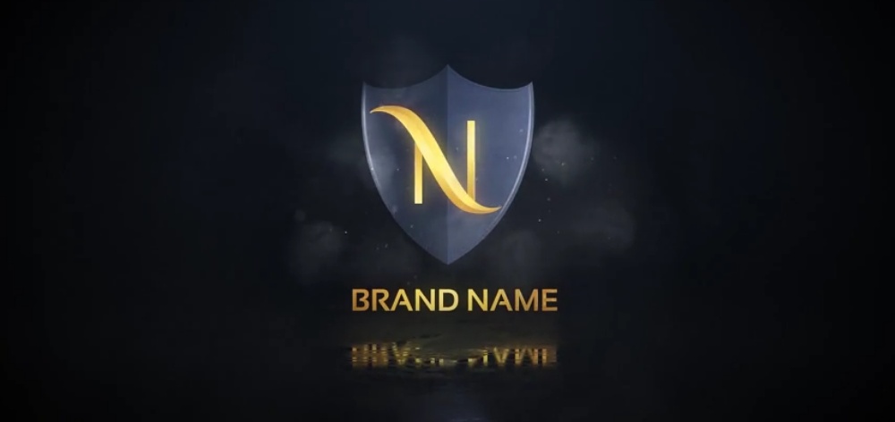 Cinematic logo reveal