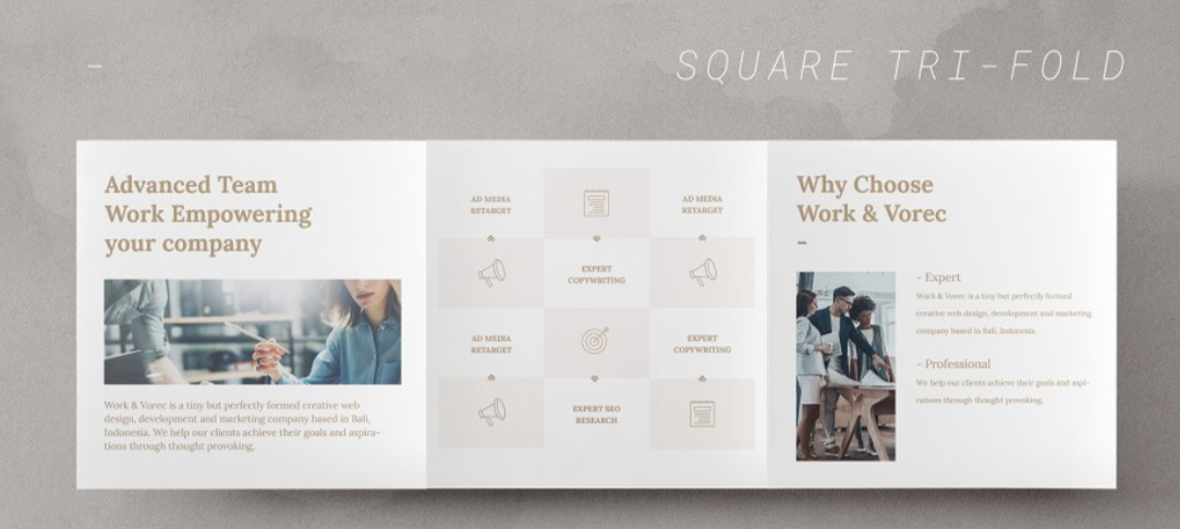 Square Brochure 
